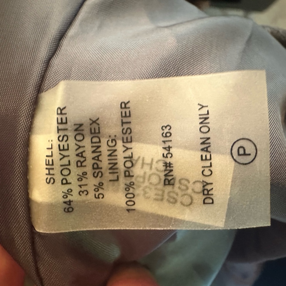 NWT Calvin Klein Gray Sleeveless Cowl Neck Sheath Dress - Picture 8 of 8